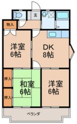 サンパークOKADAの物件間取画像